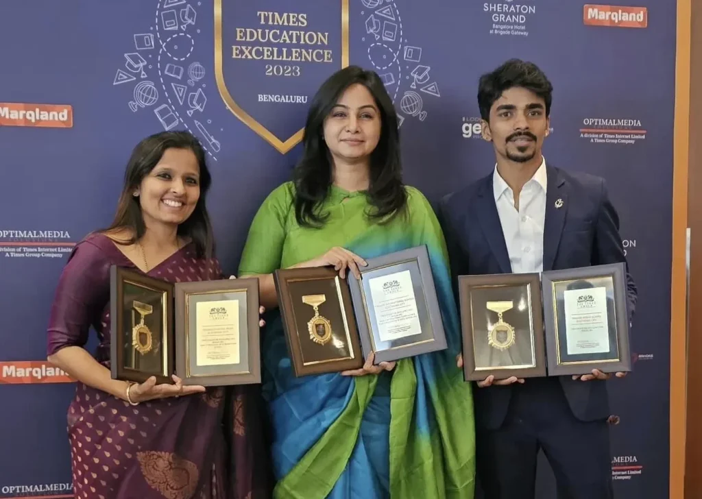 Times education excellence award for treamis IB school